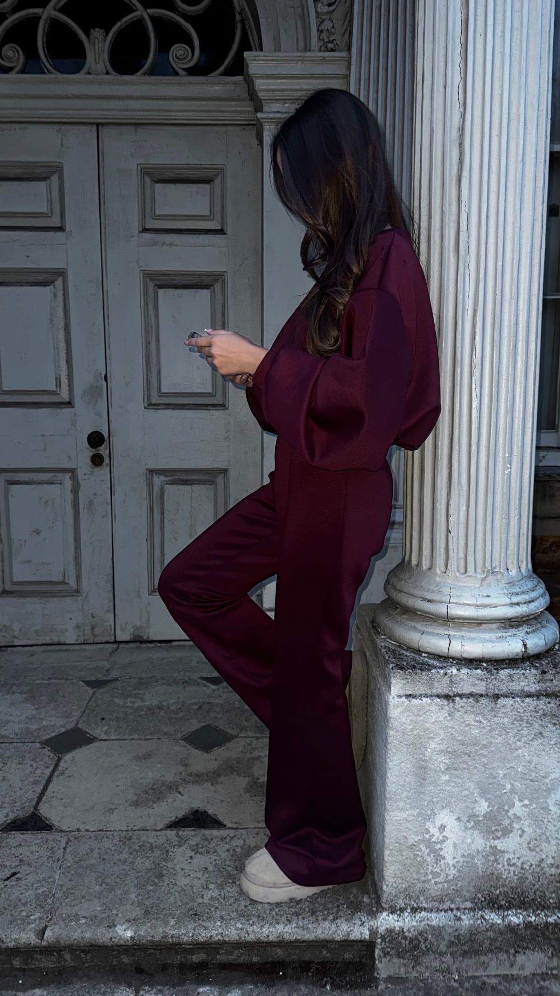 Wine Relaxed Fit Set